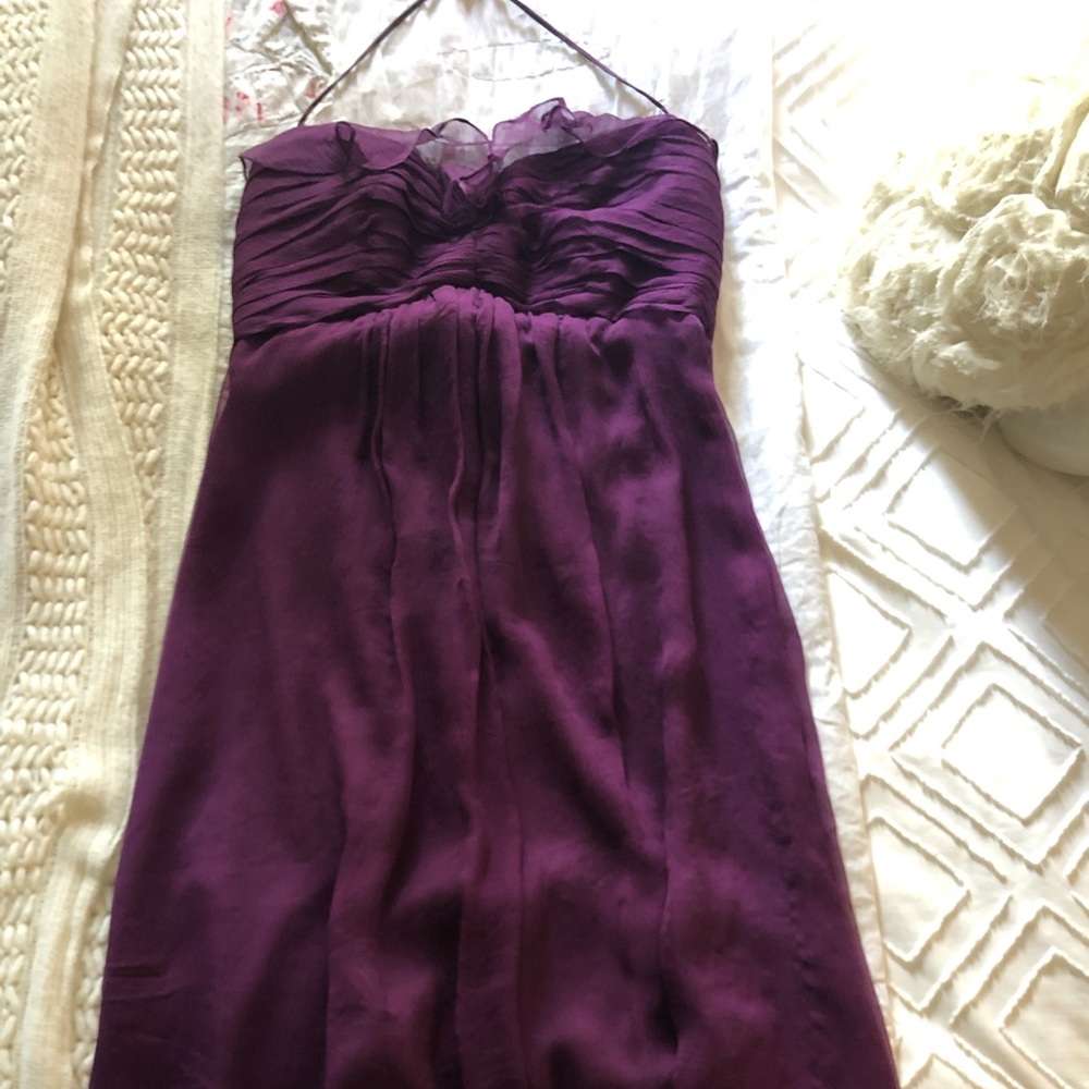Amsale knee length cocktail dress